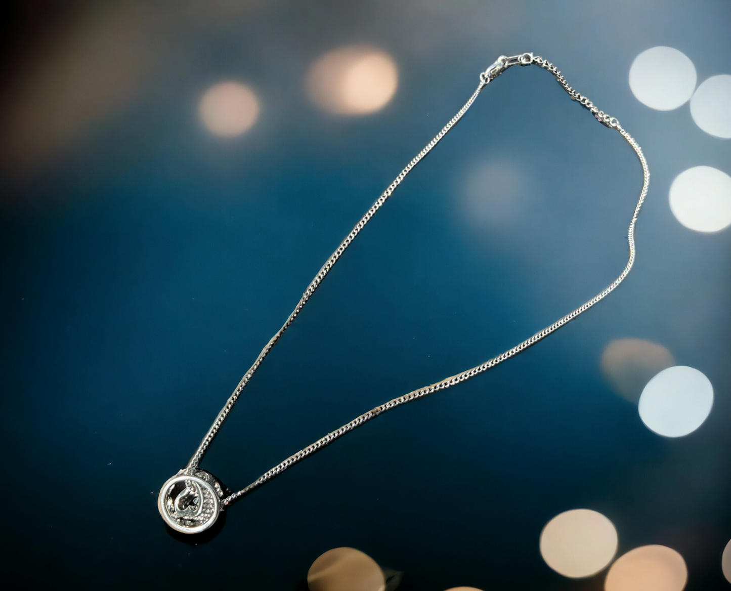 Heart Sparkle inside Ring pendant Necklace | Zander Fairweather